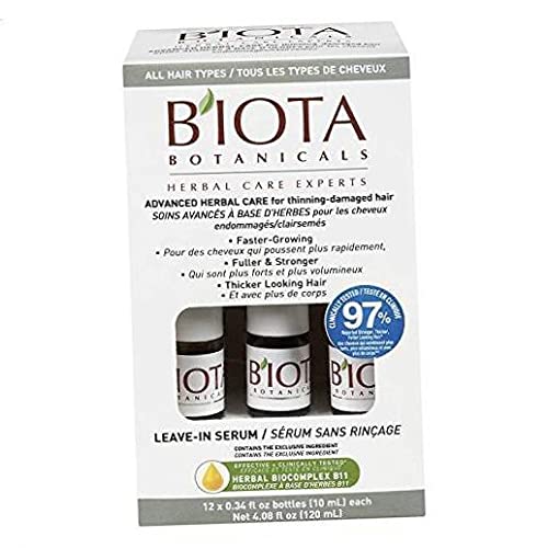 BOTANICALS ADVANCED HERBAL CARE LEAVEIN SERUM12 count034 oz3 pack